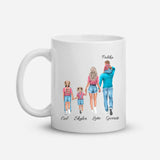 Familie - gepersonaliseerde mok