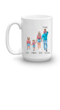Familie - gepersonaliseerde mok